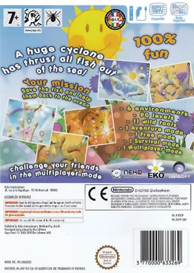 Aqua Panic! box cover back